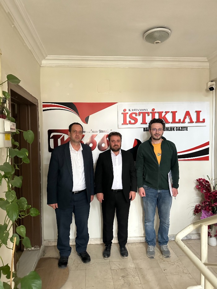 Fakültemiz Kastamonu İstiklal Gazetesi ile Kalite Süreçleri Kapsamında Bilgi Alışverişinde Bulundu